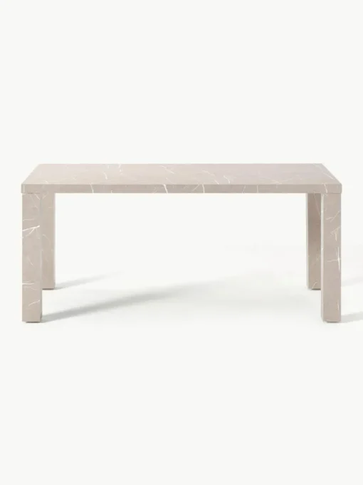 Esstisch Carl in Marmor-Optik, 180 x 90 cm
