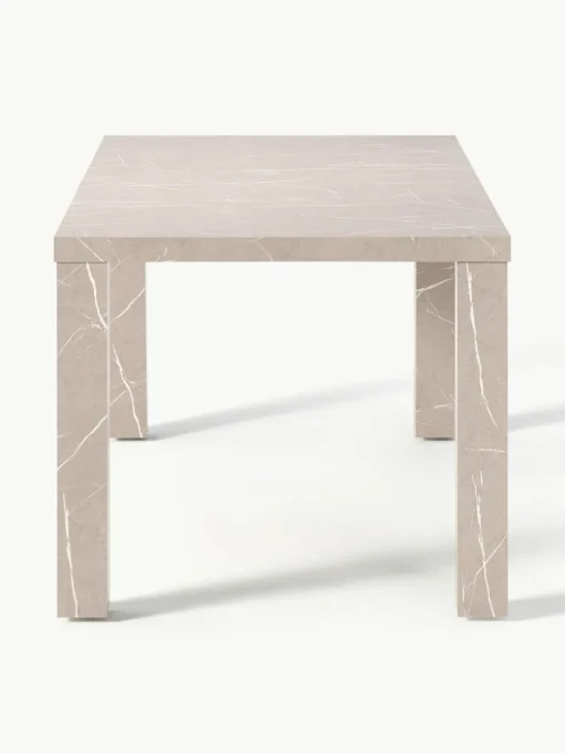 Esstisch Carl in Marmor-Optik, 180 x 90 cm