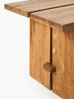 Esstisch Hugo aus Teakholz, in verschiedenen Größen