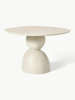 Esstisch Sahra in organischer Form, Ø 116 cm