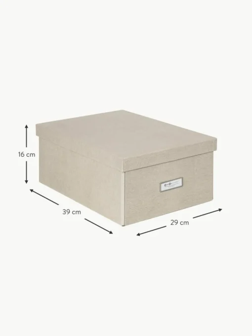 Faltbare Aufbewahrungsbox Karin, B 29 x T 39 cm