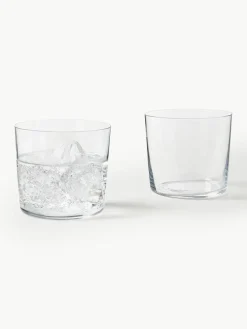 Filigrane Wassergläser Gio, 6 Stück