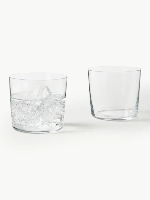Filigrane Wassergläser Gio, 6 Stück