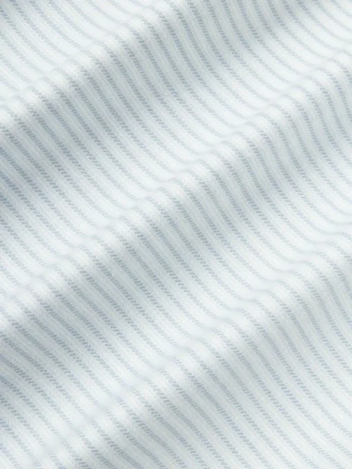 Flanell-Bettdeckenbezug Javon mit feinen Streifen