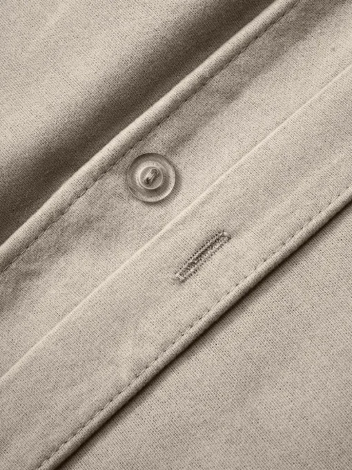 Flanell-Kopfkissenbezug Biba