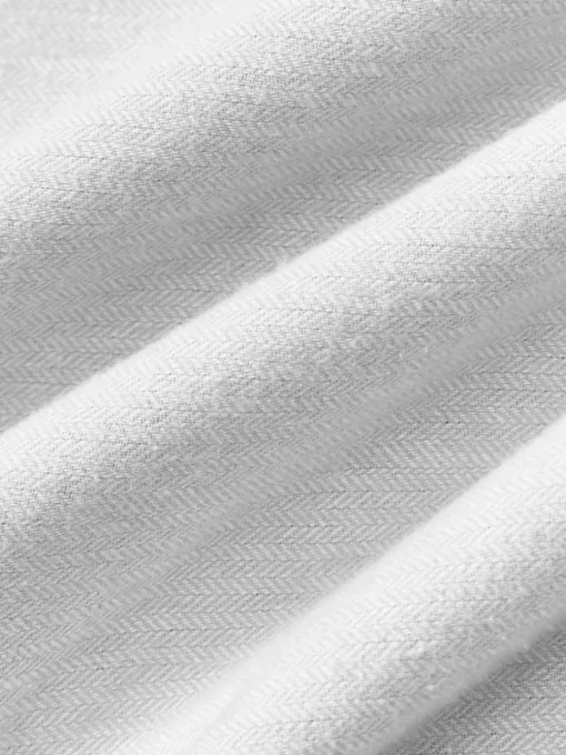 Flanell-Kopfkissenbezug Laia mit Stehsaum