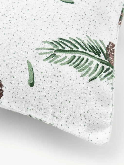 Flanell-Kopfkissenbezug Pinecone