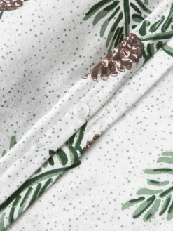 Flanell-Kopfkissenbezug Pinecone