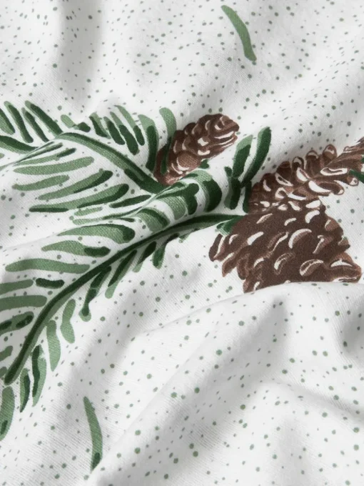 Flanell-Kopfkissenbezug Pinecone