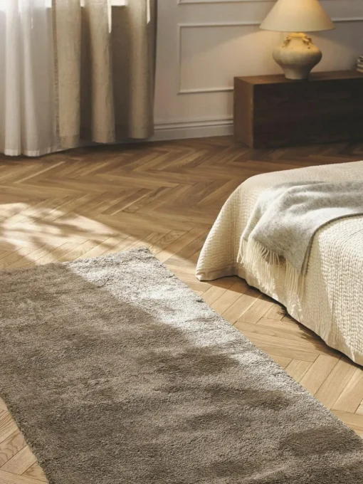 Flauschiger Hochflor-Läufer Leighton