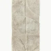 Flauschiger Hochflor-Teppich Jade mit erhabener Hoch-Tief-Struktur