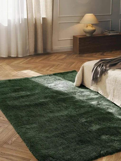 Flauschiger Hochflor-Teppich Leighton