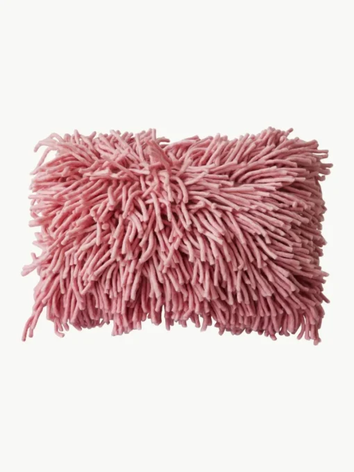 Flauschiges Kissen Rugged, handgefertigt
