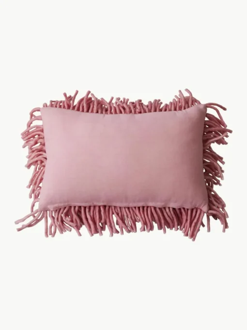 Flauschiges Kissen Rugged, handgefertigt