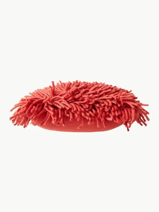 Flauschiges Kissen Rugged, handgefertigt