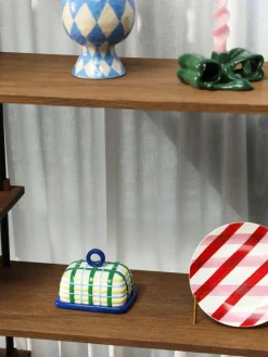 Frühstücksteller Bliss mit weihnachtlichem Design, 4er-Set