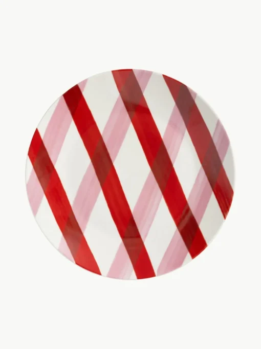 Frühstücksteller Bliss mit weihnachtlichem Design, 4er-Set