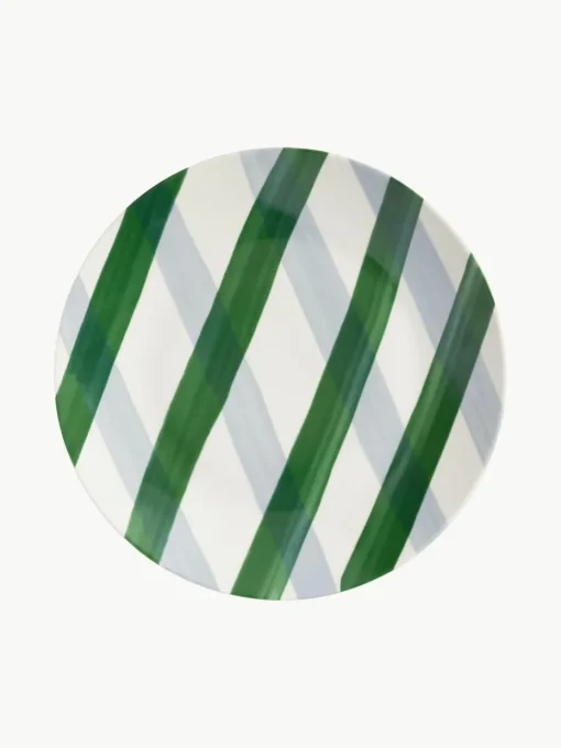 Frühstücksteller Bliss mit weihnachtlichem Design, 4er-Set
