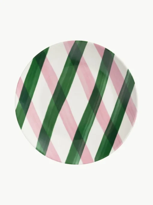 Frühstücksteller Bliss mit weihnachtlichem Design, 4er-Set