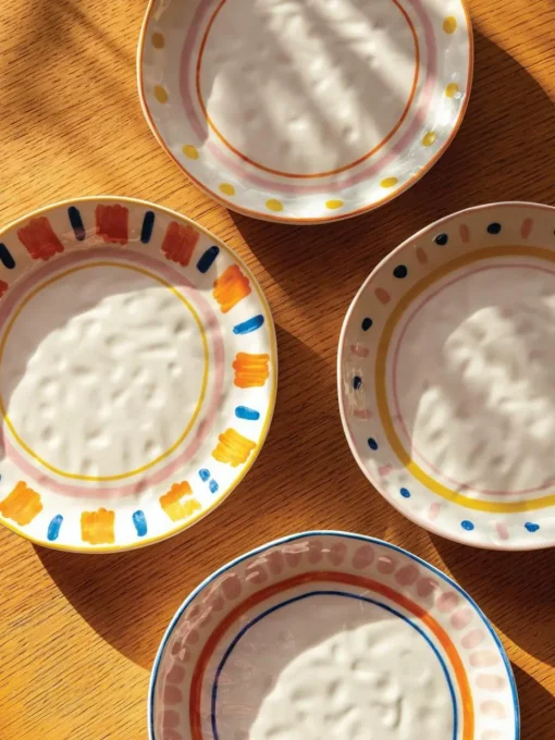 Frühstücksteller Boavista aus Porzellan, 4er-Set