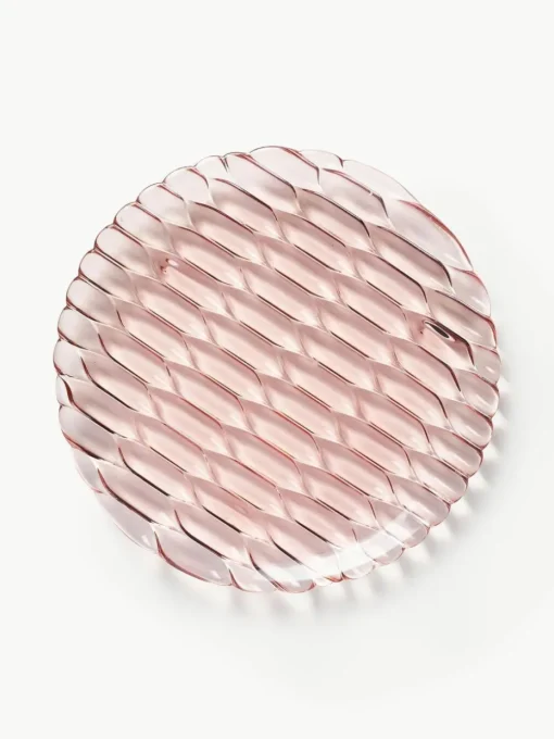 Frühstücksteller Jellies mit Strukturmuster, 4 Stück