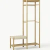 Garderobe Ember aus Bambusholz