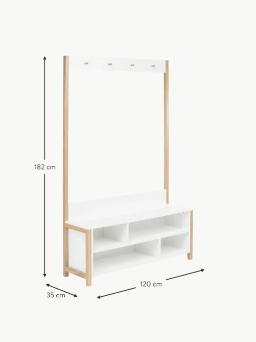 Garderobe Northgate mit Ablage