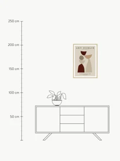 Gerahmter Digitaldruck Figures