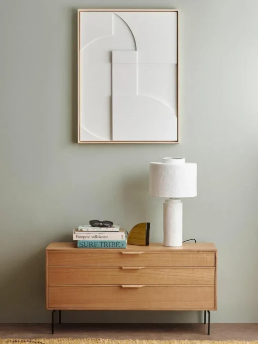 Gerahmtes Relief-Wandbild Amido