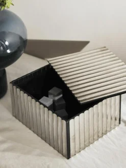 Geriffelte Aufbewahrungsbox Riley