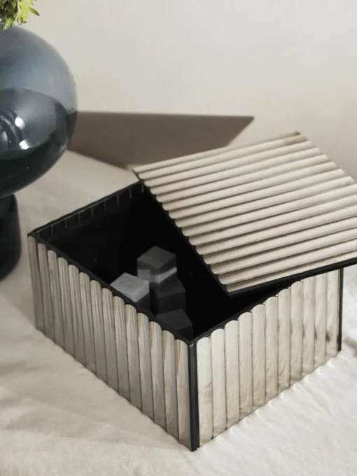 Geriffelte Aufbewahrungsbox Riley