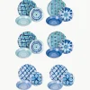 Geschirr-Set Aquazul, 6 Personen (18-tlg.)