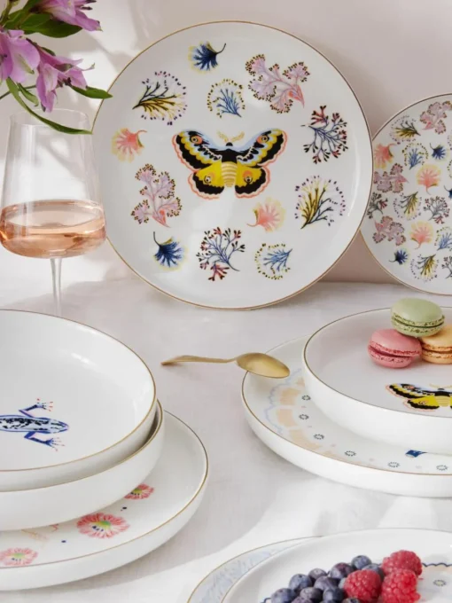 Geschirr-Set Flamboyant, 4 Personen (12-tlg.)