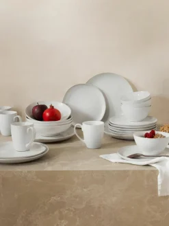 Geschirr-Set Gemma mit reaktiver Glasur, 4 Personen (12-tlg.)