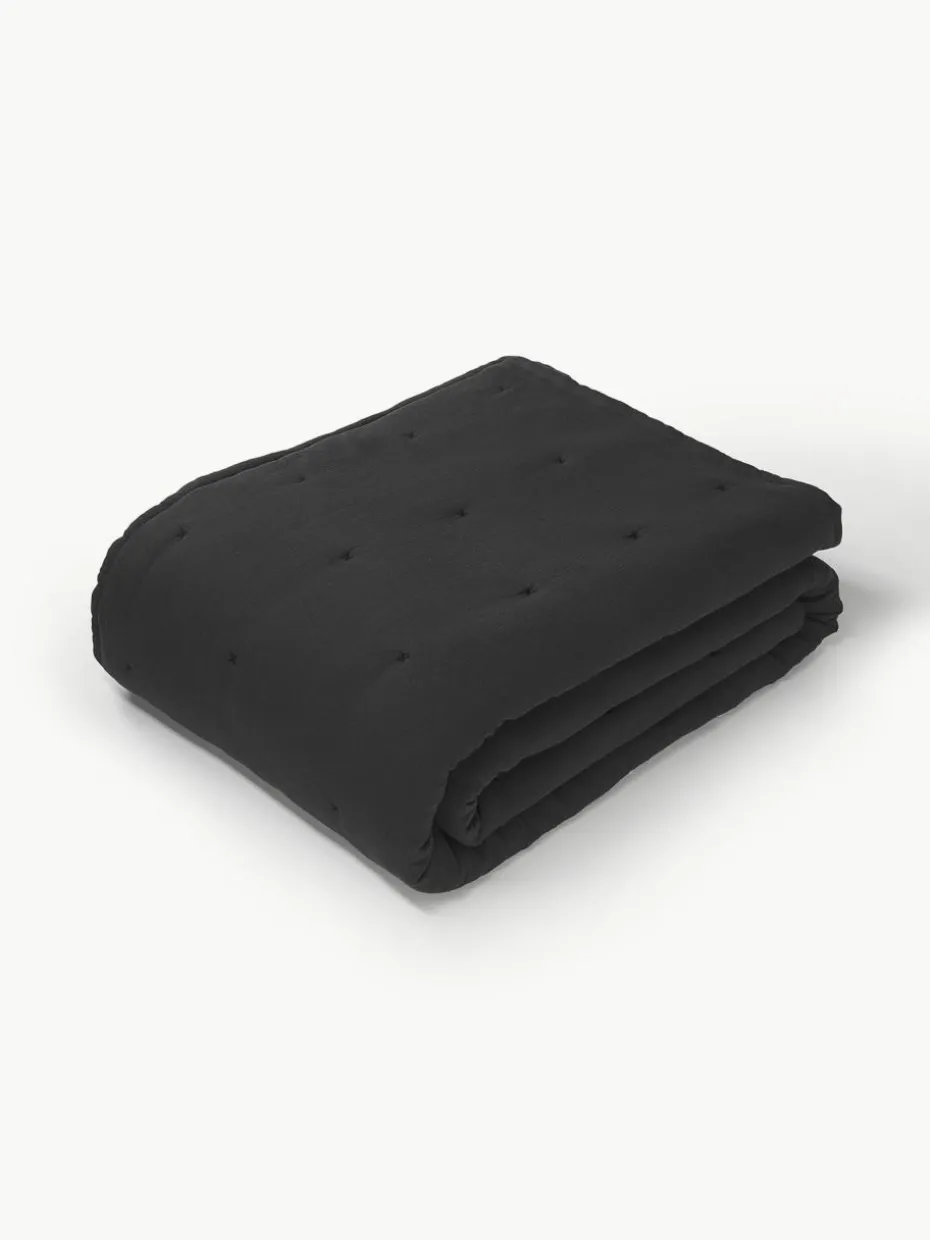 Gesteppte Tagesdecke Lenore aus Baumwolle