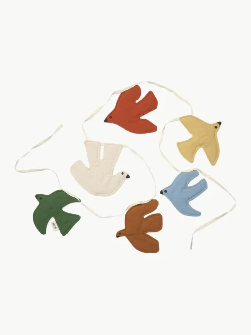 Girlande Swif Bird aus Bio-Baumwolle