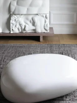 Glas-Couchtisch Koishi in organischer Form
