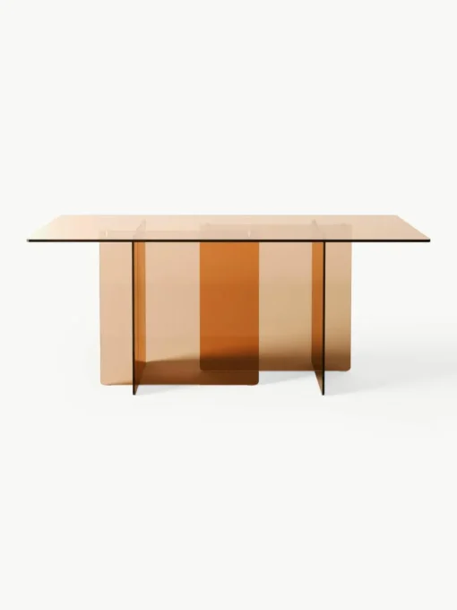 Glas-Esstisch Anouk, 180 x 90 cm
