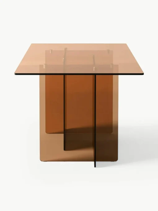 Glas-Esstisch Anouk, 180 x 90 cm