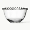 Glas-Schälchen Perles mit Randdekor, 2 Stück