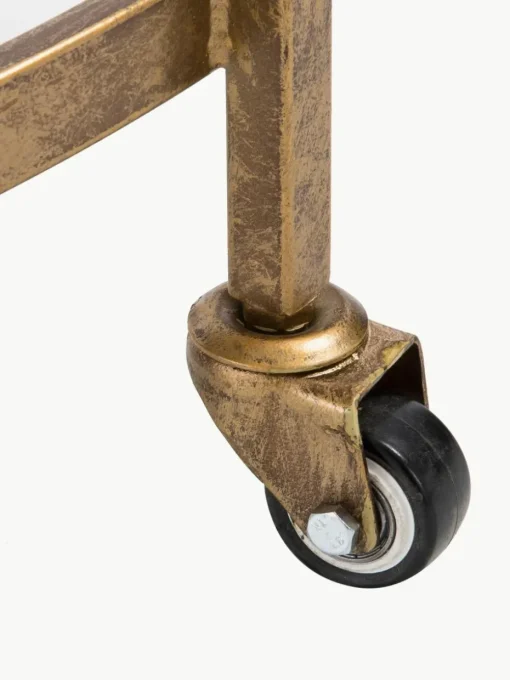 Glas-Servierwagen Push Antic