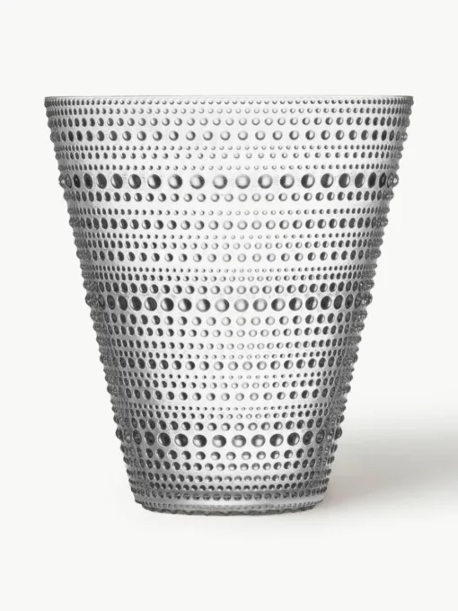 Glas-Vase Kastehelmi, H 15 cm