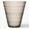 Glas-Vase Kastehelmi, H 15 cm