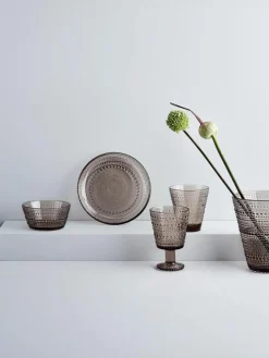 Glas-Vase Kastehelmi, H 15 cm