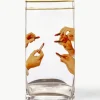Glas-Vase Lipsticks, H 30 cm