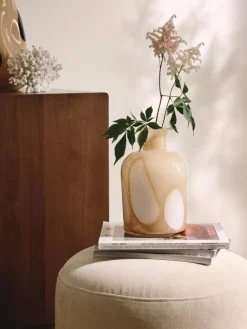 Glas-Vase Ottilie, H 24 cm