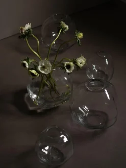 Glas-Vase Pebble, Ø 28 cm