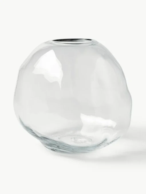 Glas-Vase Pebble, H 20 cm