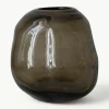 Glas-Vase Pebble, H 20 cm