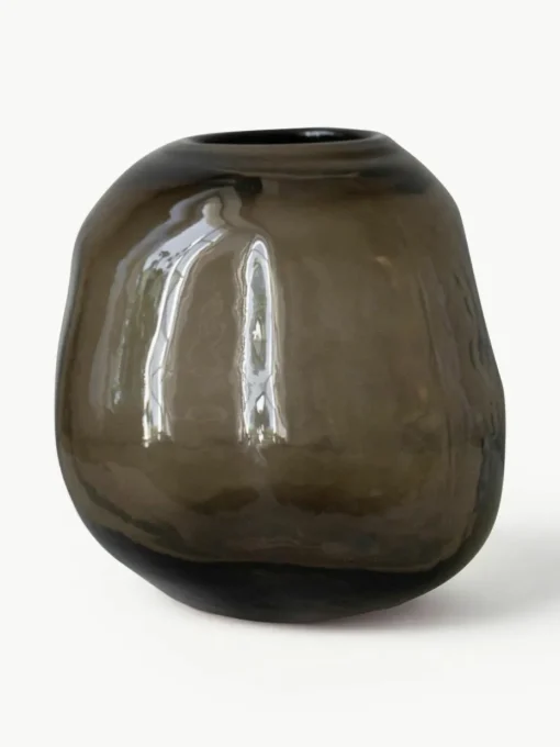 Glas-Vase Pebble, H 20 cm